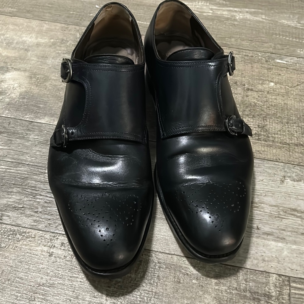 Salvatore Ferragamo Tamezza Double Monk Strap - Picture 1 of 9